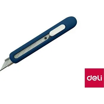 Pracovní nůž Nůž 135mm odlamovací LINFINI DELI EM520 modrá