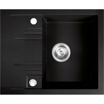 Granitový dřez Jednodřez Ferro MEZZO II granitový šedý