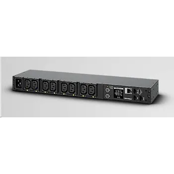 Záložní zdroj CyberPower Rack PDU, Switched & Metered, 1U, 16A, (8)C13, IEC-320 C20