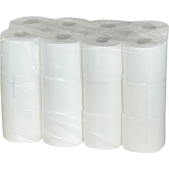 Toaletní papír bílý celulóza 24 rolí x 40m 2vrstvý Mistral extra dlouhý