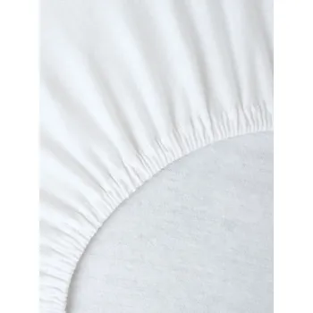 Prostěradlo Jersey prostěradlo Classic 200 x 200 cm – bílá