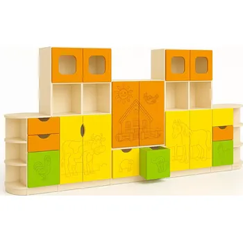 Zahradní sestava Nábytková sestava COLOR 05, mix barev