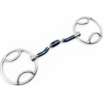 Udidlo pro koně Udidlo beval dvakrát lomené Barrel Sweet Iron Nils Fager 12,5 cm