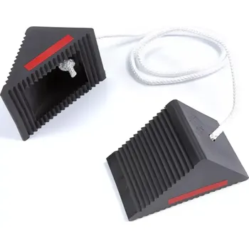 Zajišťovací klín kola Zakládací klíny pod kola auta, plastové, 2ks (TrueTech)