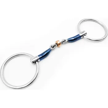 Udidlo pro koně Udidlo stihlové dvakrát lomené Sweet Iron Julia Fager 12,5 cm, Tloušťka: 14 mm