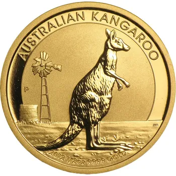 Sběratelství Zlatá mince 1/2 Oz Kangaroo 2012