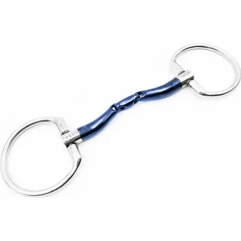 Udidlo pro koně FAGER Udidlo olivové dvakrát lomené Sweet Iron Marcus Fager, 14mm 11,5 cm