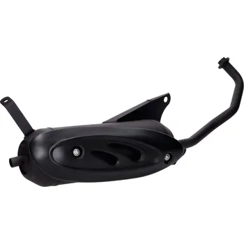 Výfuk pro motocykl Výfuk Tecnigas Silent Pro černý pro SYM Symphony, Peugeot Tweet 50 ccm 4T