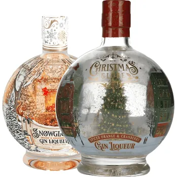 Set Snowglobe + Christmas Globe (set 1 x 0.7 l, 1 x 0.7 l)