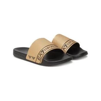 Dámská obuv EA7 Emporio Armani Nazouváky 7X000110 AF15128 FC001 Zlatá 46