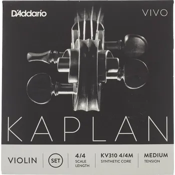 Struna pro kytaru a smyčcový nástroj D'Addario Kaplan Vivo KV310 4/4M + prodloužená záruka 3 roky