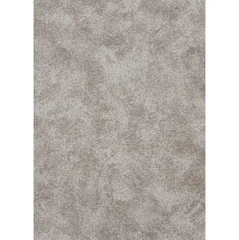 Koberec Breno Metrážový koberec CANTATE 39 tmavě šedo-béžový, šíře 400 cm, Béžová