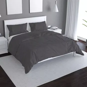 Povlečení Sablio Povlečení Charcoal - 140x220 / 90x70