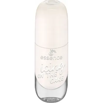 Lak na nehty Essence Gel lak na nehty 8 ml Bílý Lesk