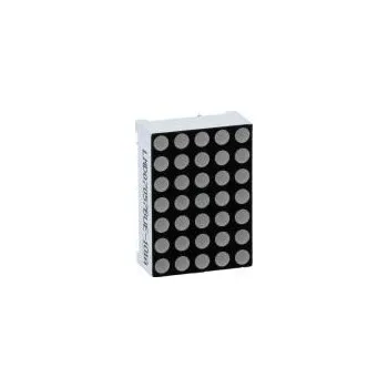 LED páska Zobrazovač LED matice 5x7 červená 10,2mcd anoda 17,8x12,7mm