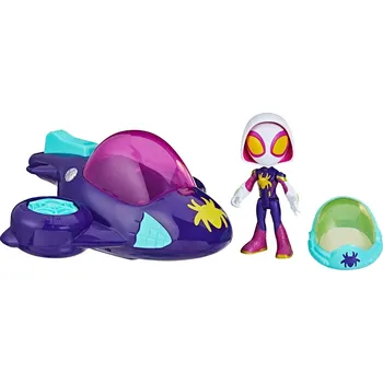 Figurka Hasbro Spidey a Super Kamarádi Webspiner Ghost Spider & Glide Spinner F7254