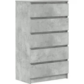Komoda VidaXL Komoda, šedá, betonu, 60x36x103 cm, mater