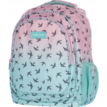 Školní batoh Vícekomorový Školní batoh Head růžový 27 l