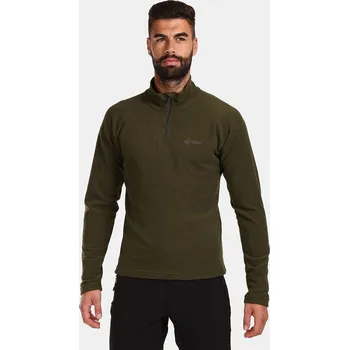 Pánská mikina Pánská fleecová mikina Kilpi Almer-M zelená 3XL