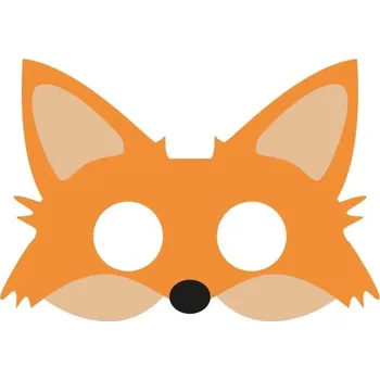 Maska plstěná Liška
