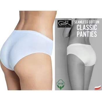 Kalhotky Bavlněné kalhotky GATTA CLASSIC PANTIES bílé L