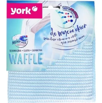 Utěrka Utěrka York z mikrovlákna modrá na okna 1 ks