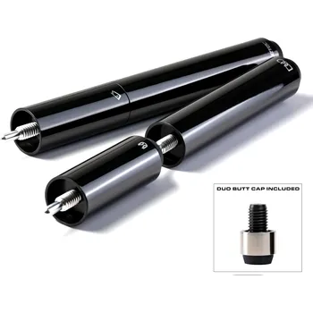 Prodloužení Cuetec Duo Extensions + adapter, metallic-black