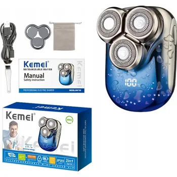 Holicí strojek Zastřihovač vlasů Kemei MINI HOLICÍ STROJEK NA VOUSY KAPESNÍ KEMEI