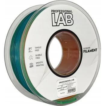 3D tisk PLA filament gradientní vícebarevný 1,75mm 1kg Professional Lab