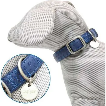 Obojek pro psa Obojek Mylord tmavě modrá 26 - 40 x 1,5 cm