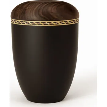 Smuteční dekorace Ekologická urna Intarsie 3 - Antracit