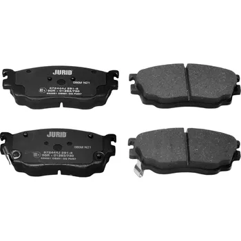 Brzdová destička Sada brzdových destiček, kotoučová brzda JURID 572444J