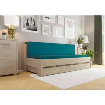 Ložnice Rozkládací postel Betka Dub Halifax bílý Bombay 57