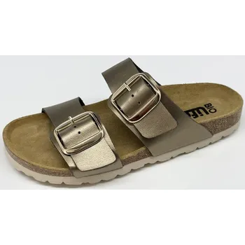 Dámské pantofle Bio Life Pisa dámské zdravotní pantofle bronz zlatá spona Barva: Bronz, Velikost: 39