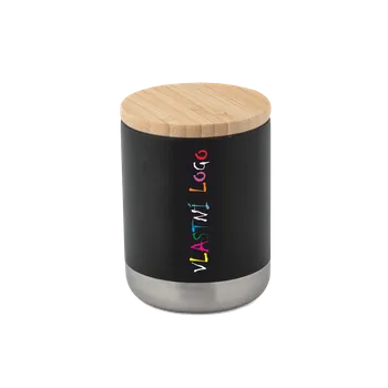 ON-DESIGN Hrnek z nerezové oceli NORRE TUMBLER s potiskem Barva: černá