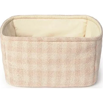úložný prostor na hračky Světle růžový látkový dětský koš na hračky 30x20x20 cm Swan Rose – Lorena Canals ID_1829078