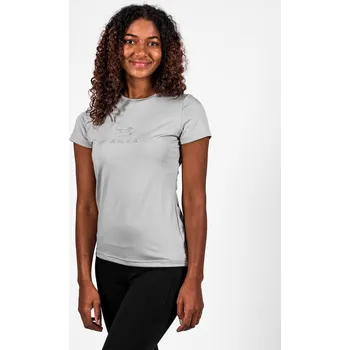 Dámské tričko FAGER Tričko s krátkým rukávem Ida Fager, light grey XXL