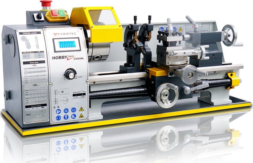 Stolní soustruh CYRRTEC Hobbyturn 2140VBL