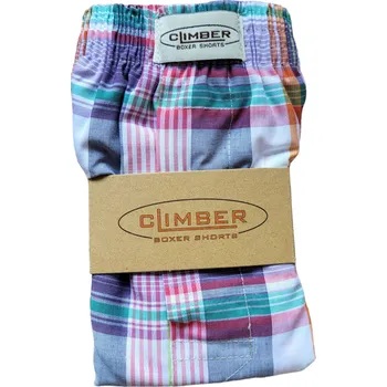 Trenýrky Climber 3100-RUZ2 růžové pánské popelínové trenýrky Barva: růžová, Velikost: M