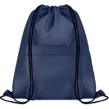 Velký batoh se šňůrkami Pocket shoop, modrá