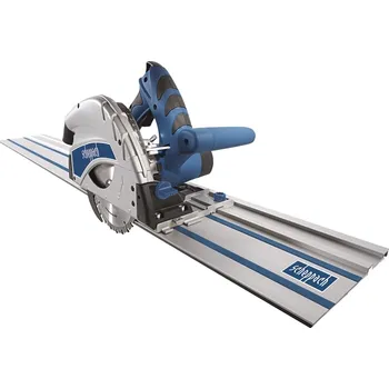 Okružní pila Scheppach / Woodster Scheppach PL 55 ponorná pila + 2x vodící lišta 700mm + ochrana proti překlopení + spojka lišt