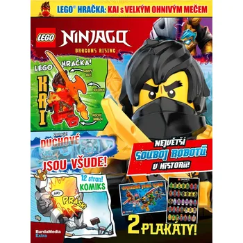 KOMIKS LEGO® NINJAGO® 09/2025 - Minifigurka Kai