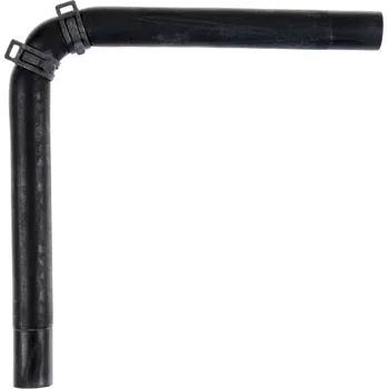 Příslušenství ke karavanu Gumové koleno Alde 200 x 200 mm s páskovými svorkami