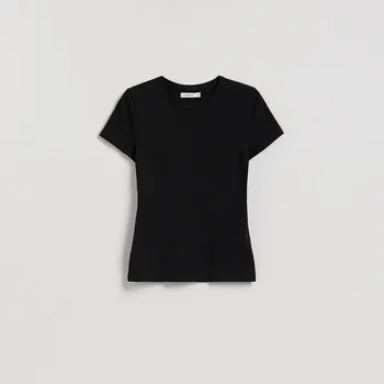 Reserved - Tričko slim fit - černý - 166HT-99X - 166HT-99X-XL