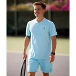 NORDICDOTS Pánské polo tričko Tenis/Padel/Golf s krátkým rukávem L MODRÁ