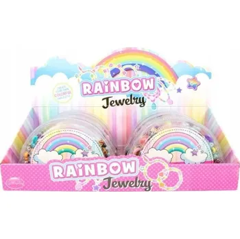 Dětské navlékací korálky Korálky v kazetě na výrobu bižuterie Jinjiang Taicheng duha