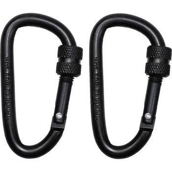 Jištění MFH® (Max Fuchs®) Karabina Alu MFH® 2 ks, Barva: Černá