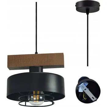 SVÍTIDLO DO KUCHYNĚ NAD BAR, ZÁVĚSNÉ STROPNÍ LED LOFT STROPNÍ SVÍTIDLO E27