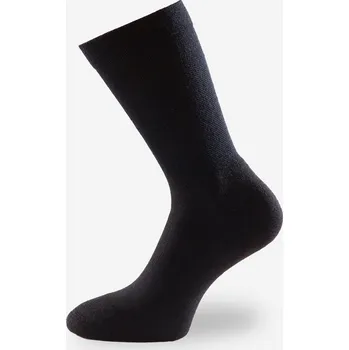 Pánské ponožky VAN RYSEL Zimní cyklistické ponožky 500 černé 43/46 ČERNÁ