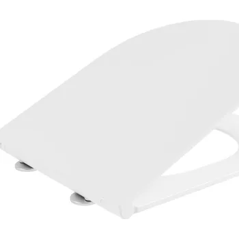Sapho PACO WC sedátko, SLIM, Soft Close, Easy Take, bílá PCS1013